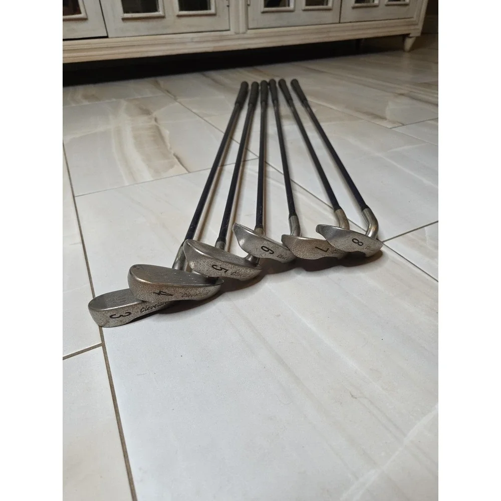 Cleveland VAS 792 Iron Set 3-8‎ Boron Composite Shaft Silver Blue Black